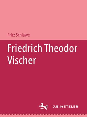 cover image of Friedrich Theodor Vischer